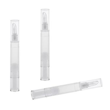 Imagem de Clear Makeup Lip Gloss Twist Pen, Empty Concealer Pen Tube with Silicone Head, Cosmetic Foundation Nail Oil Container Applicators, 5ml, Pack of 3coding/957