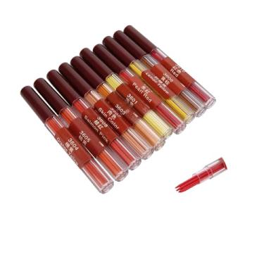 Imagem de KUIDAMOS Lápis mecânico, refil de lápis mecânico arredondado de 2,0 mm, grafite colorido para desenho de rascunho, escrita, artesanato, esboço artístico, fácil de substituir