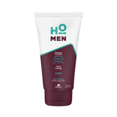 Imagem de Shampoo Multifuncional Ho Men 3 Em 1 Sport 200ml - Davene