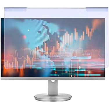 Imagem de Filtro de luz anti-azul pendurado para monitor de computador de 23 a 24 cabeças, protetor de tela acrílico, filme de filtro de proteção ocular UV
