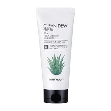 Imagem de Limpador Facial Tonymoly Clean Dew Aloe Foam Cleanser 180ml