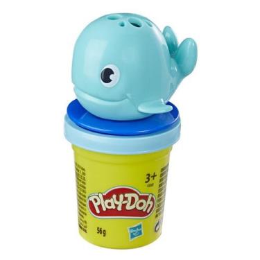 Imagem de Kit Play Doh Mini Pote Com Acessórios Baleia Hasbro E3365