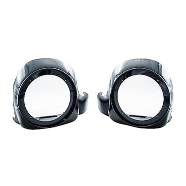 Imagem de Kenwood Pod de alto-falante inferior projetado para motocicletas HD resfriadas a líquido selecionadas, permite montagem XM65F ou outras de 16,5 cm