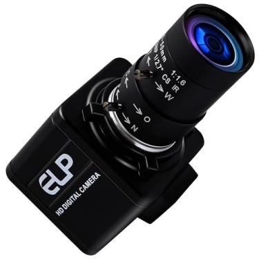 Imagem de Câmera USB de 8 MP, zoom manual, lente de 5 a 50 mm, webcam, foco variável, câmera para PC, mini UVC USB2.0 USB com câmera para computador, câmera de close-up, câmera varifocal, com zoom para laptop