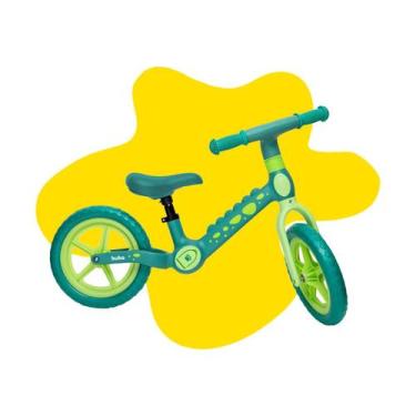 Imagem de Bicicleta Equilíbrio Andador Sem Pedal Infantil Dino - Buba Baby