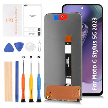 Imagem de Olivechard Tela LCD de substituição para Motorola Moto G Stylus 5G 2023 de 6,6 polegadas XT2315-1 com ferramentas de reparo (não para G Stylus 4G 2023)