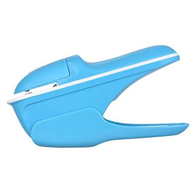 Imagem de Mini Grampeador Seguro À Mão sem Grampos Grampeador Livre 7 Folhas Capacidade Para Papel Bg Negócios Comercial Loja Escola Escritório