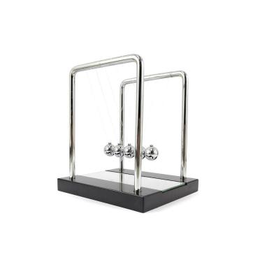 Imagem de Pendulo De Newton Pequeno Com Base Espelhada Enfeite
