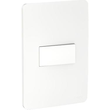 Imagem de Módulo C/Placa Pulsador Universal 10A 250V Branco S71310604 Orion - Schneider