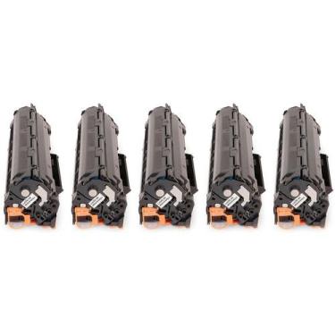 Imagem de Kit 5x Toner Compatível 35A 36A 85A para P1102W P1102 P1109W P1109 M11