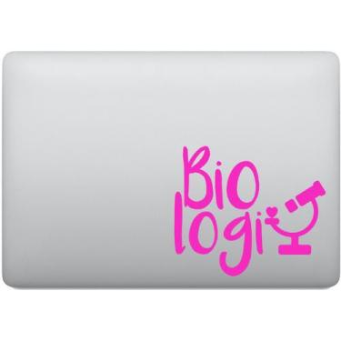 Imagem de Adesivo de Notebook Biologia Profissão Biólogo - Melhor Adesivo, Rosa