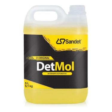 Imagem de Shampoo Detergente Automotivo Limpeza Pesada Det Mol 5 Lts - Sandet, C