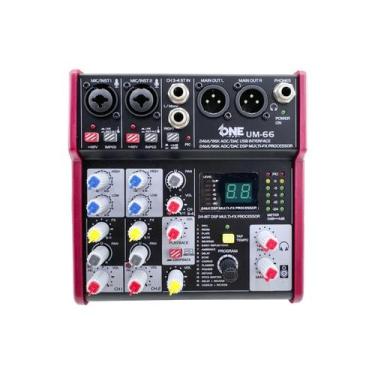 Imagem de Mesa De Audio 02 Canais Onepro Um-66 - OneLight