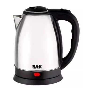 Imagem de Chaleira Elétrica Aço Inox Café Bule 1,8 Litros Pretos - mk