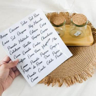 Imagem de 30 Etiquetas Adesivas para Temperos - Houmi Store
