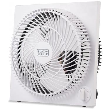 Imagem de Mini Ventilador de Mesa 3 Velocidades, Silencioso, 110V 40W, BLACKDECKER BFB09W, Branco
