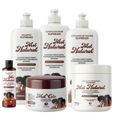 Imagem de Sh 500ml+Cond 500ml+Mask 500ml+Ativ 500ml+Mel Cola 250g+Óleo - Trihair