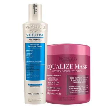 Imagem de Progressiva Select One 300ml + Máscara Equalize Mask 500g - Prohall