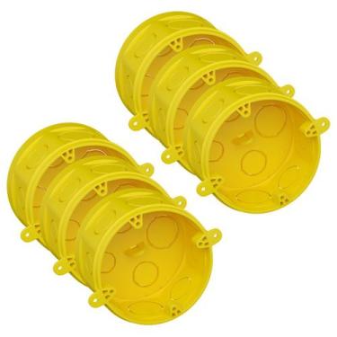 Imagem de Kit caixa de luz octogonal fortlev - 6 unidades