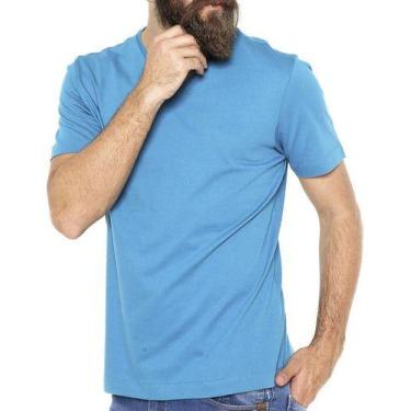 Imagem de Camiseta Masculina Algodão Básica Camisa Atacado 30.1  Lisa - Vesttuar