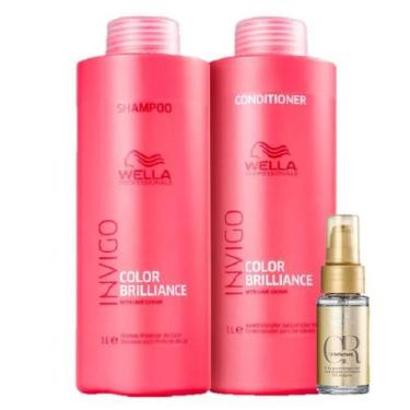 Imagem de Wella Invigo Color Brilliance Duo 1L e Oil Reflections 30ml (3 Produto