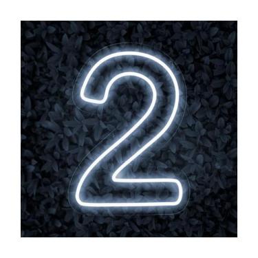 Imagem de Luminoso Numero Neon Led 50 Cm Festa De 0 A 9 - Art Studio Design, 2, 