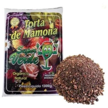 Imagem de Torta De Mamona Adubo Super Verde 1kg - Nitran Sais