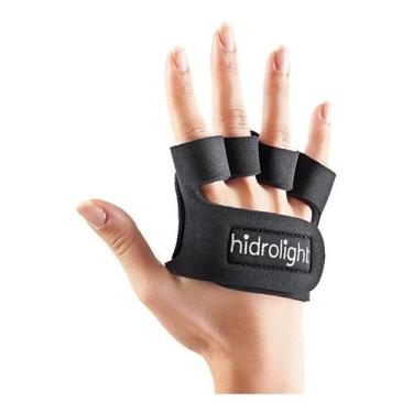Imagem de Luva Academia Musculação Neoprene Hidrolight, M, Preto