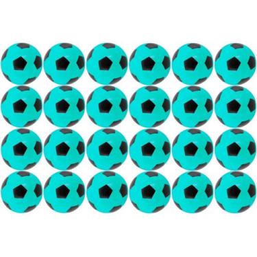 Imagem de 24x Bola De Vinil Pingo Dente De Leite Futebol Kit Atacado - Supri Lar