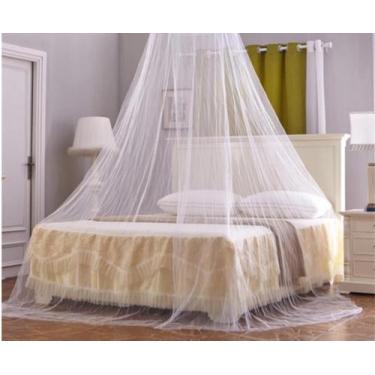 Imagem de Mosquiteiro Casal Extra King Gigante 14,90x3,60mt Branco - Dugu