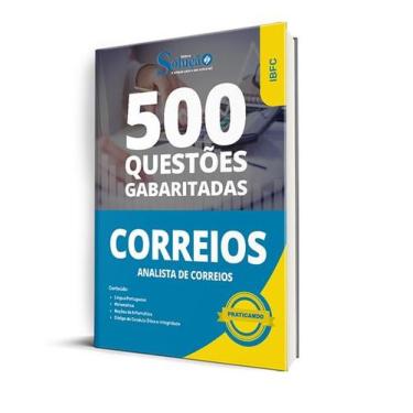 Imagem de Caderno de Questões CORREIOS - Analista de Correios - 500 Questões Gab