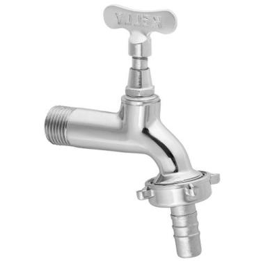 Imagem de Torneira De Jardim/Tanque Com Bucha De Parede Cromada - KELLY METAIS