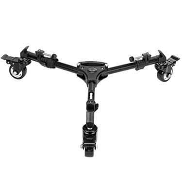 Imagem de Tripod Dolly, Cayer TD03 Heavy Duty Tripod Dolly with 3" Large Wheels and Carrying Case for Most Tripods, Light Stands, Load up to 66lbs, Designed for Photography, Videos, Studio Lights
