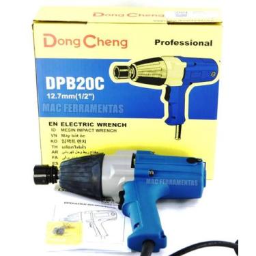 Imagem de Chave De Impacto Elétrica Dongcheng Profissional 1/2 "  294 Nm - 220v 