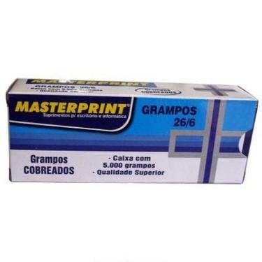 Imagem de Grampo para Grampeador MasterPrint 26/6