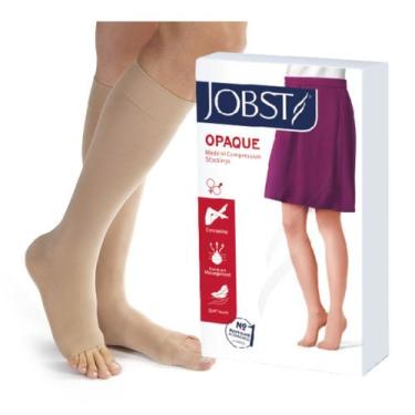 Imagem de Meia 3/4 Jobst Opaque  Compressão 20-30 mmHg - Natural, P