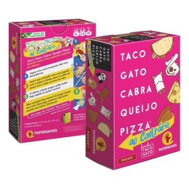 Imagem de Taco Gato Cabra Queijo Pizza Ao Contrário Papergames Pt-br