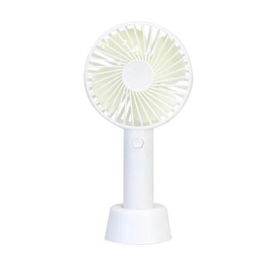 Imagem de Mini ventilador portátil recarragável usb led - QUERO PRESENTEAR, Bran