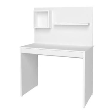 Imagem de Escrivaninha com painel first - branco 5663 - Artany