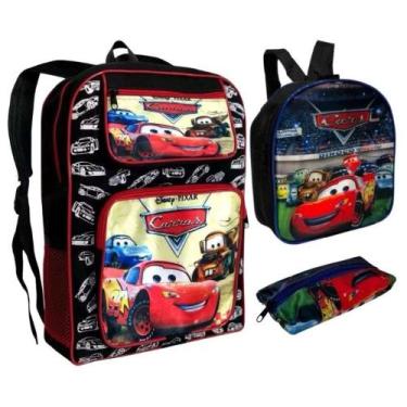 Imagem de Mochila De Costas Grande Escolar Para Meninos Com Lancheira E Estojo -