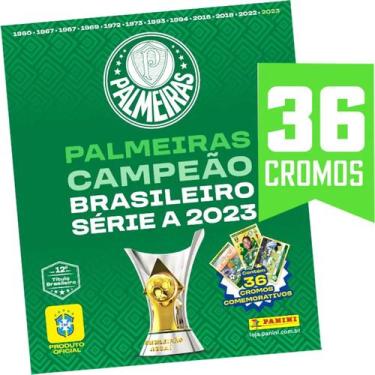 Imagem de Livro Ilustrado Pôster Palmeiras Campeão Brasileiro 2023 - Panini, Pôs