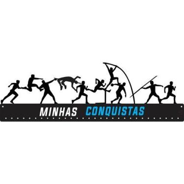 Imagem de Porta Medalhas Decathlon Para Ate 100 Medalhas - QUADRO DE MEDALHA