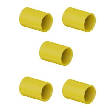 Imagem de 5 Luva Tigre PVC 3/4" Pressão Sem Rosca Antichama