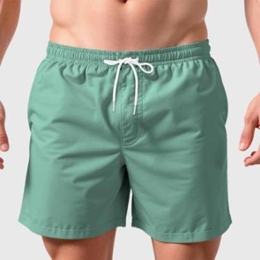Imagem de Shorts Masculino em Tactel Liso com Bolsos Laterais-Masculino