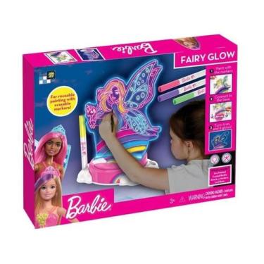 Imagem de Barbie Pinte e Ilumine Fadas c/ LED - F0123-4 - Fun
