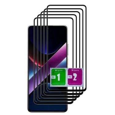 Imagem de 5x Pelicula Vidro 3d Proteção Temperad Para Poco X7 Pro 5g - Mustangsh