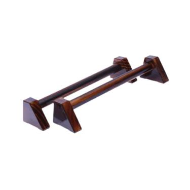 Imagem de Colaxi 2 peças Push -up barra de mão barra de mão não deslize push up rack parallettes bar para tábuas de treinamento de força calistenia, L