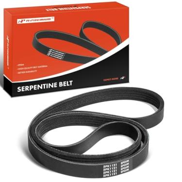Imagem de A-Premium Correia de transmissão serpentina do motor compatível com Mitsubishi, Honda, BMW, Dodge, Toyota, Freightliner, Oldsmobile e Pontiac Cars - Mirage, Insight, M3, Z3, Sprinter, Sprinter,
