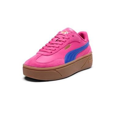 Imagem de PUMA Tênis feminino Club Ii Era Platform, Puma Rosa - azul vívido, 39