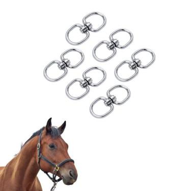 Imagem de 6 Destorcedor Argolaldo 25mm Cavalo Corrente Corda  - Vet